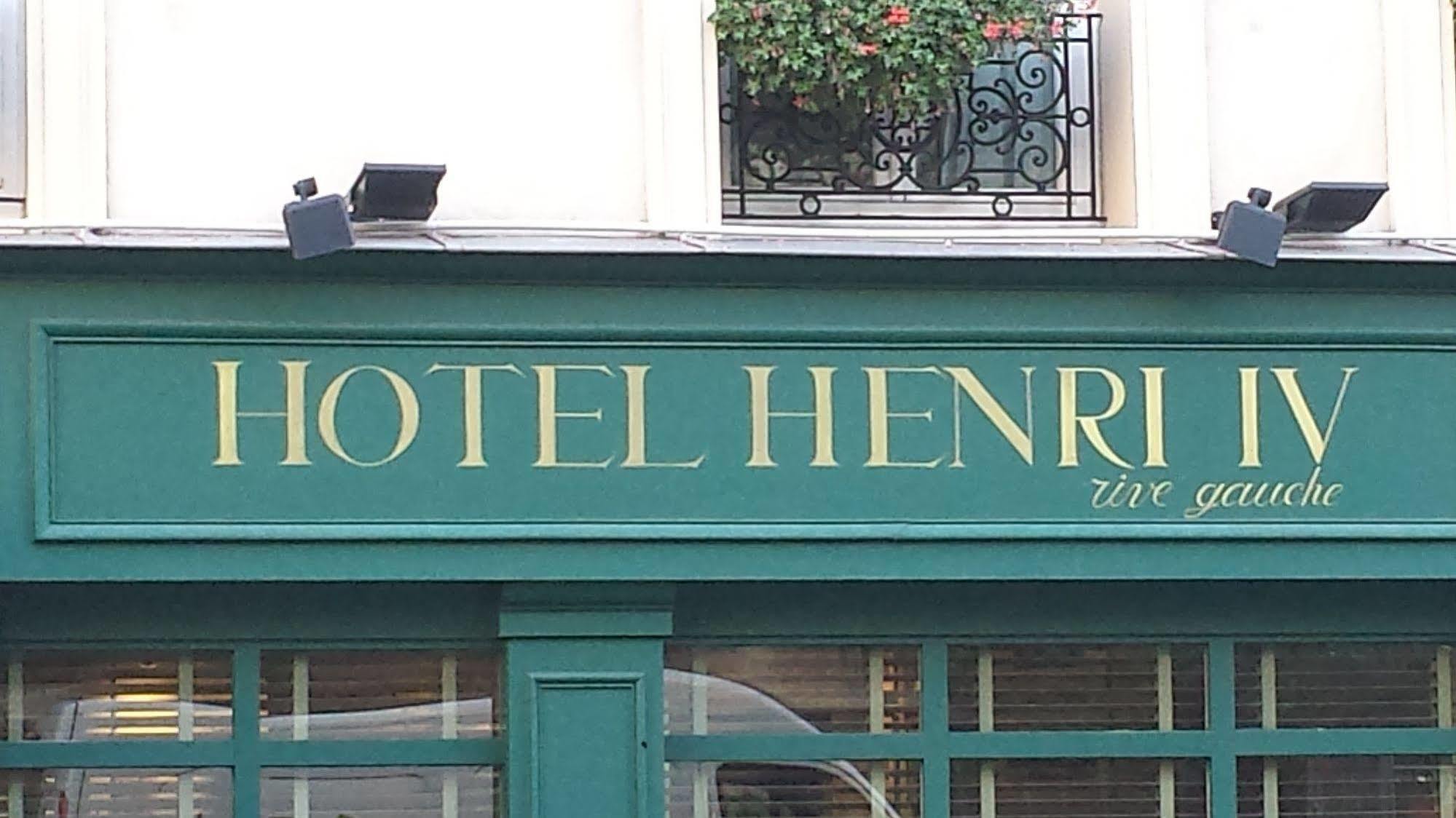 Hôtel Henri IV Rive Gauche Paris Exterior foto